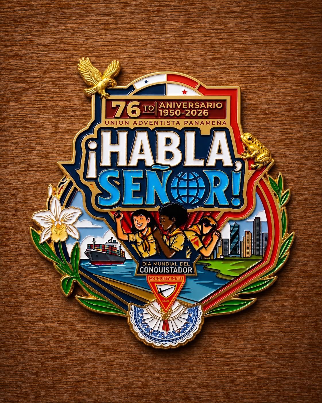 Pin oficial ¡Habla, Señor!